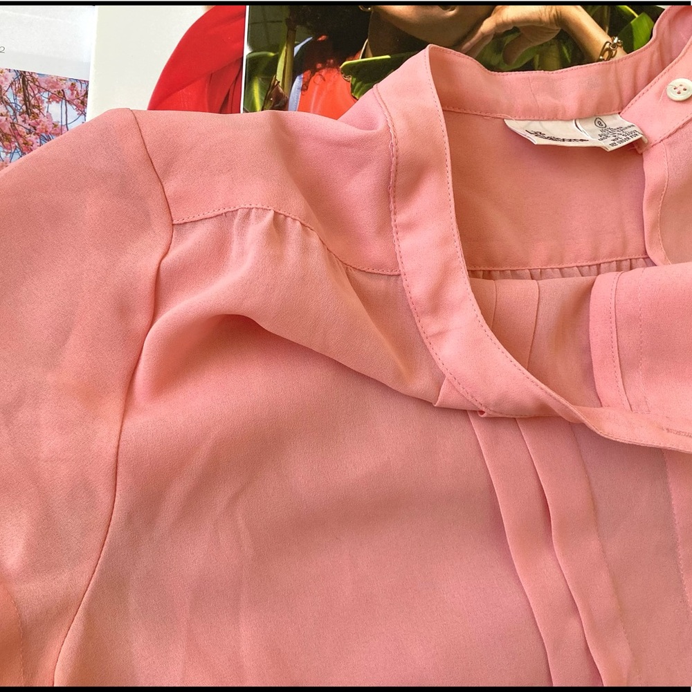 Liz Claiborne pink blouse